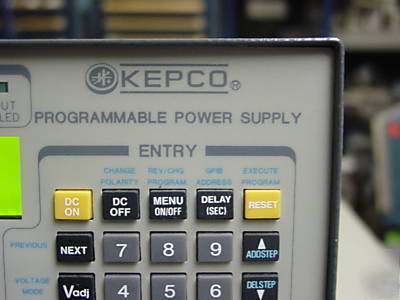 Kepco mbt 75-5M programmable power supply 75VOLTS-5AMPS