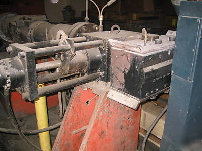 Leistritz 110MM twin screw extruder 20:1 counter 150 hp