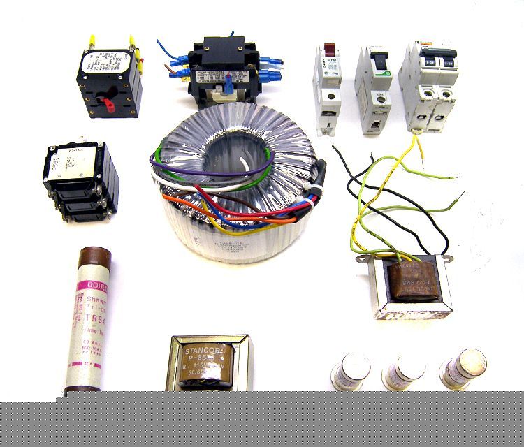 Lot circuit breaker transformer contactor fuse starter