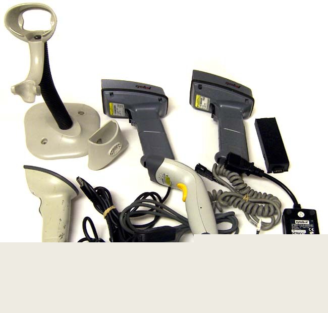 Lot symbol barcode scanner ls-3080VHD / 1902T / cables
