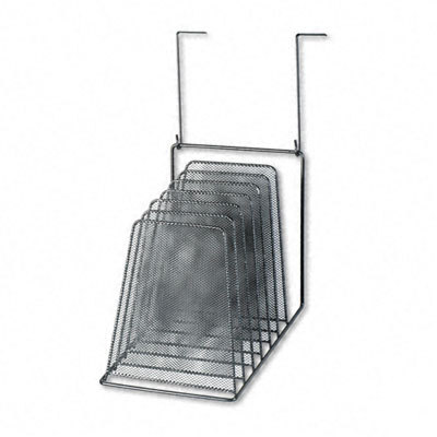 Mesh partition additions 6-step file organizer black