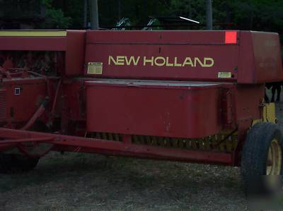 New 316 holland square baler 12 pic. 2ND. owner 