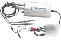 New DSO2090 virtual usb pc oscilloscope 40MHZ 100MS/s
