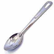 New basting spoon - s/s - 13'' - slotted