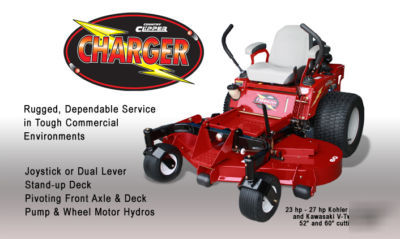 New country clipper charger 26 hp 60 inch cut ztr mower