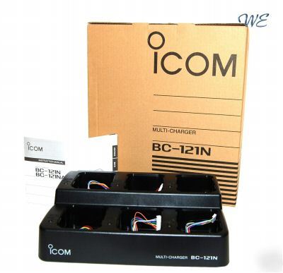 New icom bc-121N multi-charger for icom lmr transceiver