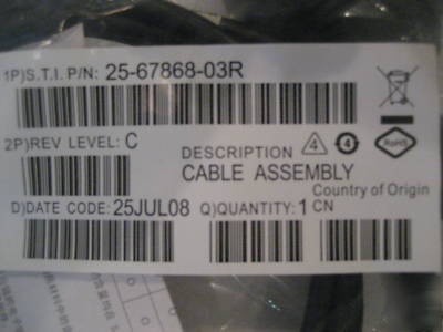 New motorola 25-67868-03R usb cable in bag