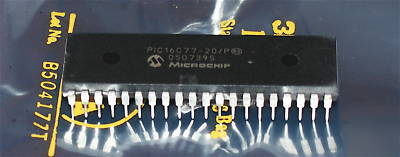 PIC16C77-20/p microchip 8 bit microcontroller PIC16C77