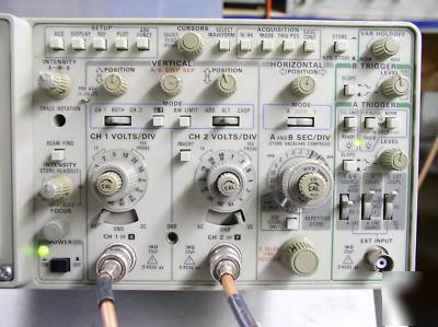 Tektronix 2232 100MHZ storage oscilloscope nice gwo 