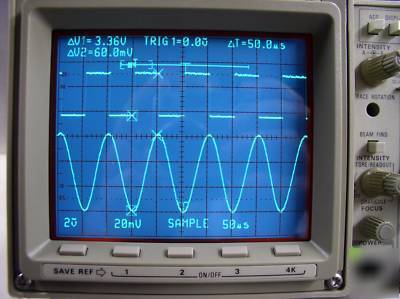 Tektronix 2232 100MHZ storage oscilloscope nice gwo 
