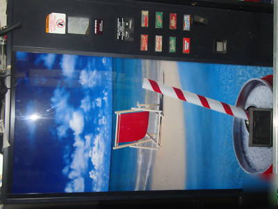 Vending machines lot of 8 soda, sandwiches,coffee 