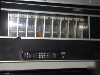 Vending machines lot of 8 soda, sandwiches,coffee 