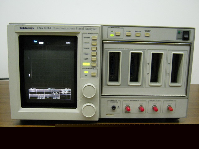 Tektronix CSA803A communication signal analyzer mf