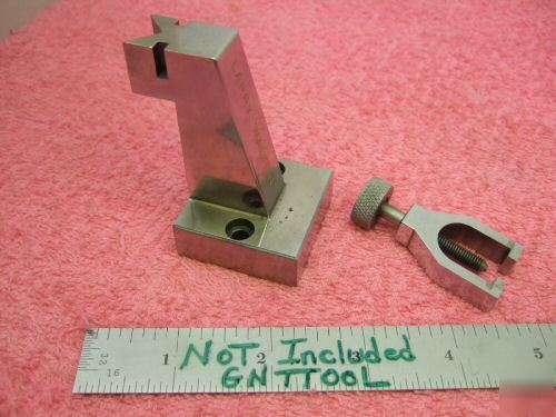  v-block w/ clamp machinist toolmaker mint precise grnd