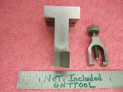  v-block w/ clamp machinist toolmaker mint precise grnd