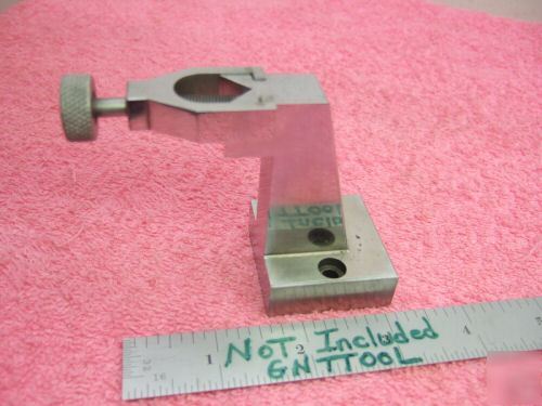  v-block w/ clamp machinist toolmaker mint precise grnd