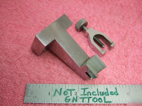  v-block w/ clamp machinist toolmaker mint precise grnd