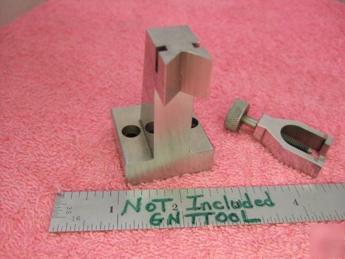  v-block w/ clamp machinist toolmaker mint precise grnd