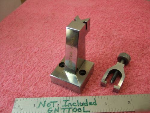  v-block w/ clamp machinist toolmaker mint precise grnd